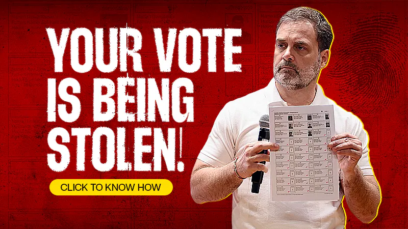 Vote Chori — Rahul Gandhi exposing voter irregularities in India