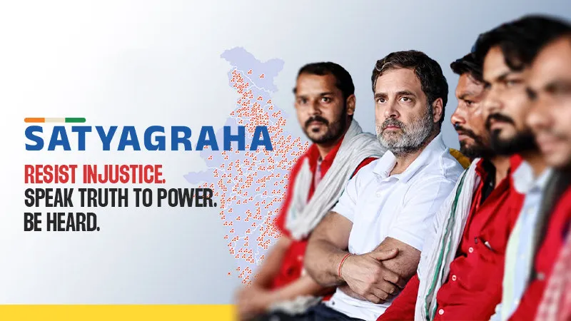 Rahul Gandhi — Satyagrah